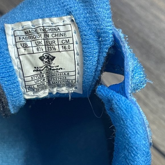 Paw Patrol Unisex Kids Light Up Hook and Loop Closure Sneakers Infant Size 7 - Picture 4 of 8